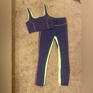 Fabletics leggings and sports bra - worn once and washed